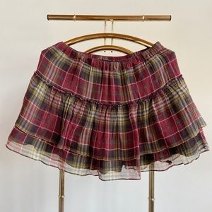 Abercrombie & Fitch | Plaid Skirt circa. 2008